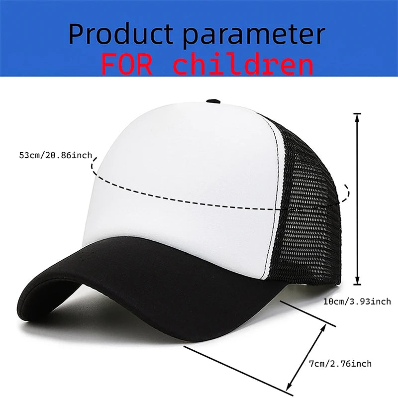 SpongeBob SquarePants Baseball Hats Fun Cartoon Anime Figures Sun Hat Parent Child Kawaii Peaked Cap Trendy Cute Outdoor Caps