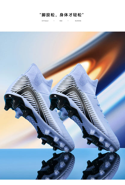 New Men Professional Soccer Shoes Non-slip Football Boots Unisex Breathable Futsal Sports New Cleats Drop Shipping Ultralight