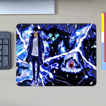 Oblíbená herní podložka pod myš s motivem komiksu Solo Leveling, XS malá podložka pod myš pro PC hráče, dekorace na stůl, kancelářská podložka pod myš, deskmat, kobereček