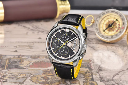 PAGANI DESIGN Chronograph Stop Watch for Men Quartz Multi-function Military Pilot Relógios Masculino Reloj Hombre Montre Homme