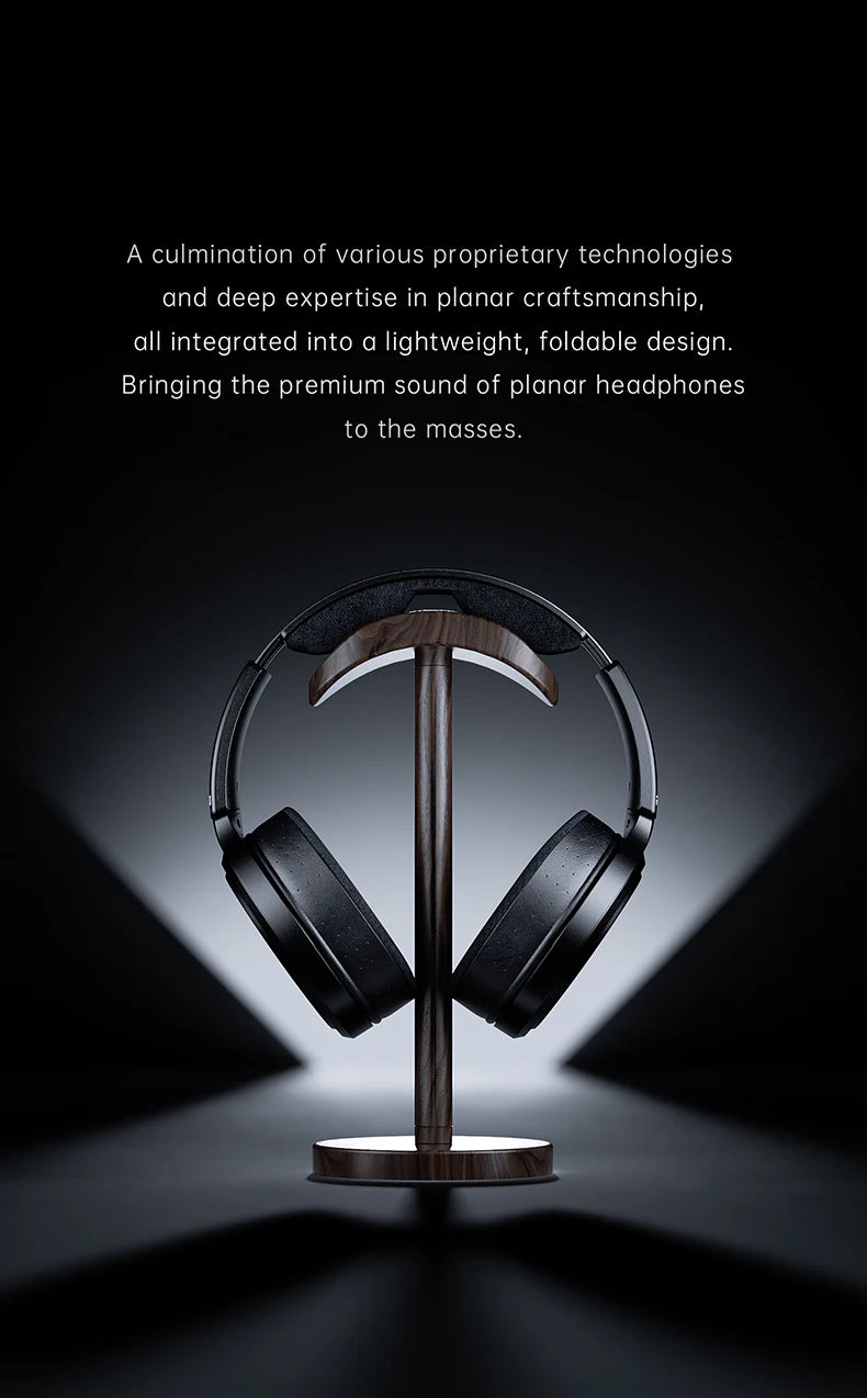 FiiO JT7 Planar Magnetic Audiophile Headphones – Over-Ear HiFi Wired Headset with 95x86mm Driver, Adjustable Headband, 4.4mm/3.5mm Cable
