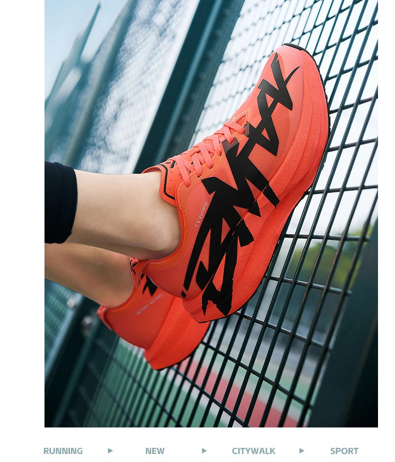 Men's Running Shoes Outdoor Mesh Luxury shoes Couple Off-road Sneakers Cushioning Breathable Trainer Shoes Race Non-Slip Fashion