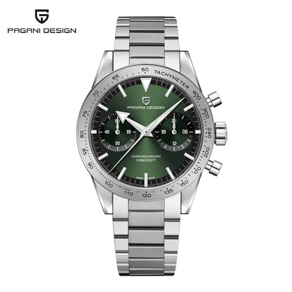2026 New PAGANI DESIGN Retro Mens Watches Moon Quartz Watch For Men Speed Sports Chronograph AR Sapphire VK64 Clock Reloj Hombre