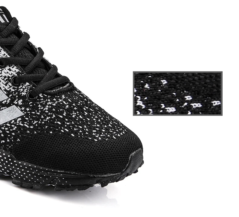 Men Running Shoes Mesh Fashion Sneakers Breathable Casual Sport Shoes Outdoor Walking Jogging Tennis Shoes Athletics Plus Size