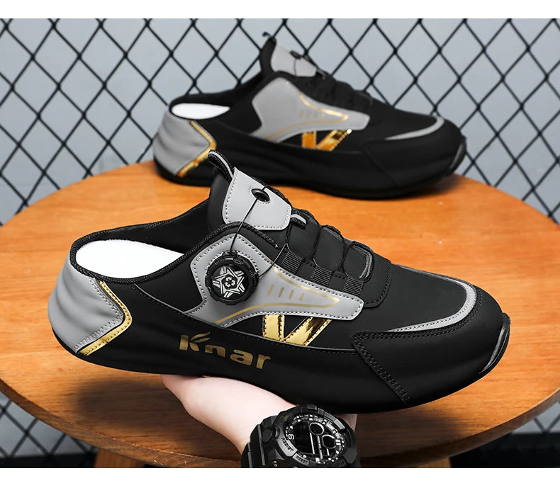 Brand protection 2026 new men's lightweight non-slip breathable wear-resistant running sports fashion versatile casual shoes
