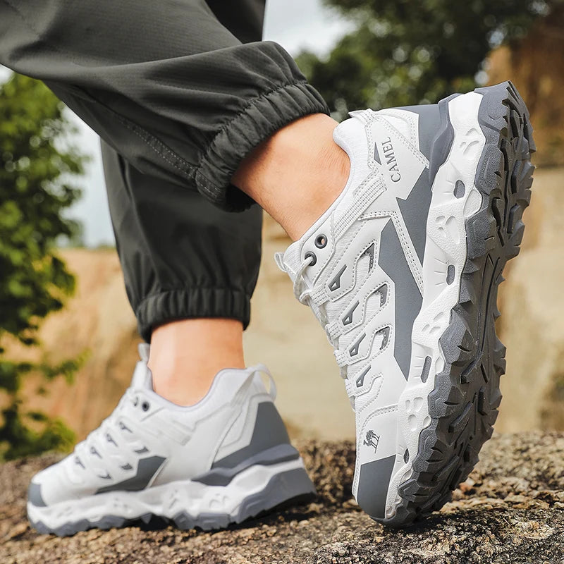 Men Women Hiking Shoes Non-slip Trekking Outdoor Sneakers Sports Shoes Camping Training Jogging Breathable Climbing Trail Shoes