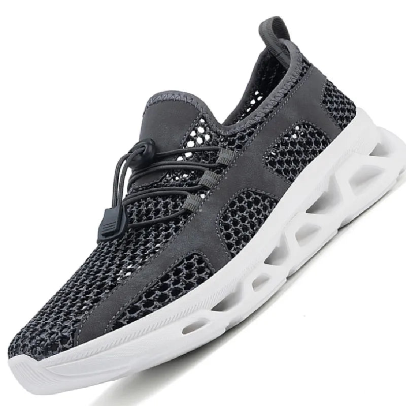 2026 Men Women Quick-Dry Wading Shoes Water Breathable AquaIn Upstream Antiskid Outdoor Sports Wearproof Beach Sneakers 39-46
