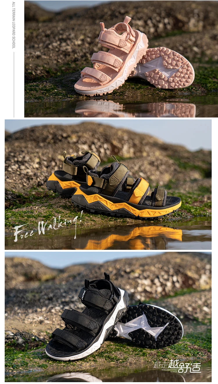 Rax Men's Hiking Shoes Breathable Lightweight Outdoor Sports Sandals Shoes Men Beach Sneakers Quick Drying Fishing Shoes Men 466