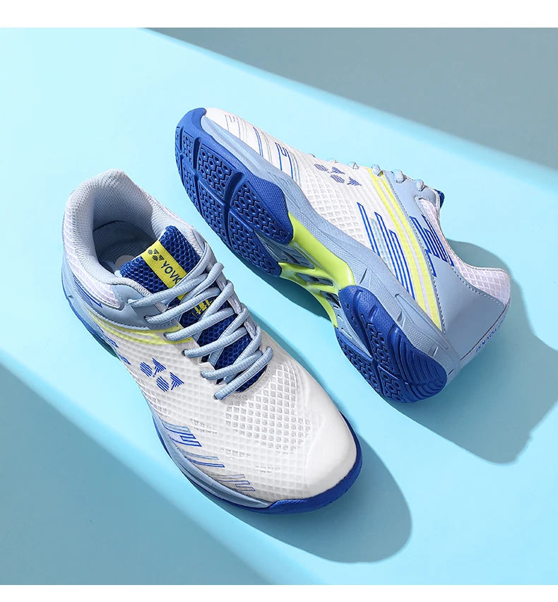 New Professional Badminton Shoes Sneakers Mens Breathable Anti-slip Tennis Sport Shoes for Men Women Training Sneakers