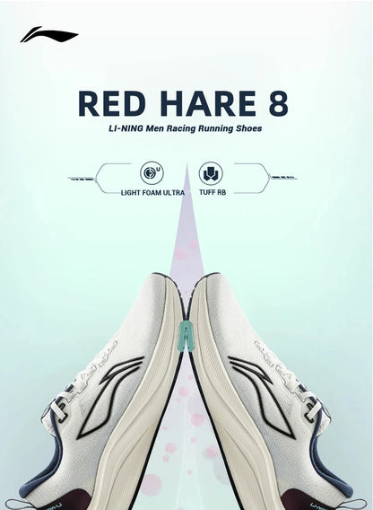 Pánské závodní běžecké boty Li-Ning RED HARE 8 LIGHT FOAM ULTRA, reflexní tlumené stabilní boty, lehké tenisky LiNing ARPV001
