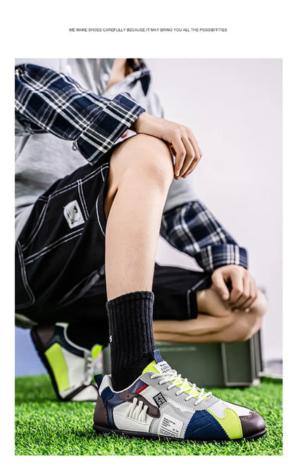 High Quality Shoes for Men Summer New Mesh Breathable Youth Leisure Running Sneakers Walking Men Shoes Light Sneakers Zapatillas