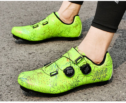 Professional Cycling Shoes Road Bike Men Racing Contest Self-Locking Speed Bicycle Sneakers Women Spd Cleats Cycling Footwear