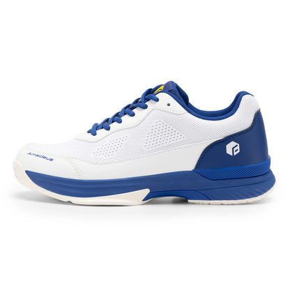 FitVille Pofessional Tennis Shoes for Mens  Soprt Shoes Training Sneakers Anti-Slip Sweat Absorbent Swollen Feet Arch Support