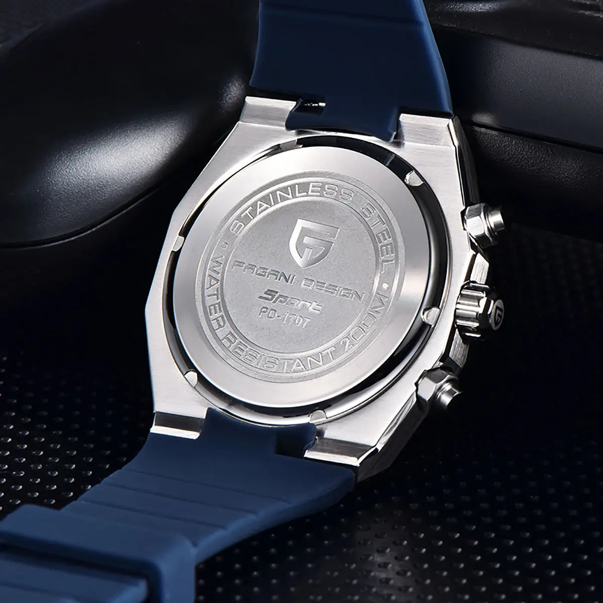 PAGANI DESIGN 2026 New VK63 Men's Business Quartz Watch Sapphire Stainless Steel 20Bar Waterproof Sports Chronometer Code Watch