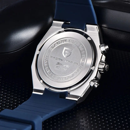 PAGANI DESIGN 2026 New VK63 Men's Business Quartz Watch Sapphire Stainless Steel 20Bar Waterproof Sports Chronometer Code Watch