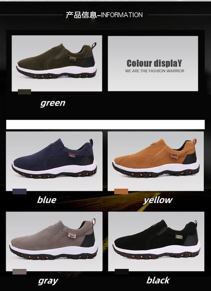 New Outdoor Hiking Camping Light Running Jogging Casual Sports Men's Shoes Non-slip Loafers Hiking Shoes Large Size 38-50
