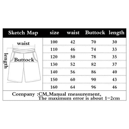 2026 Summer Dragon Ball Gogeta SSJ4 Printed Shorts Men Retro Classic Oversized Fitness Gym Streetwear Unisex Adult & Kids