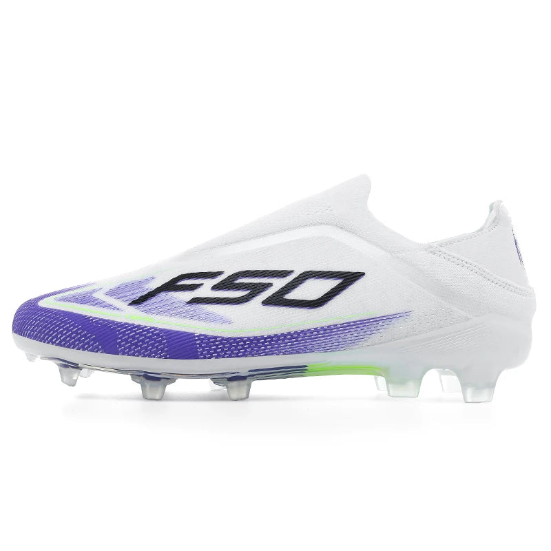 New High Quality Men Football Shoes Anti-Slip Soccer Cleats Breathable Training Sneakers Durable Wear Resistant Outdoor