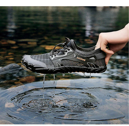 Water Shoes for Men Trekking Hiking Shoes Drainage Beach Aqua Shoe Quick Dry Swim Barefoot Sandal Diving Fishing Surfing Sneaker