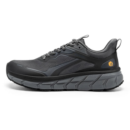 FitVille Men's Wide Toe Box Shoes Cushioned Well Sneakers Non Slip Lightweight Breathable Running Shoes for Swollen feet