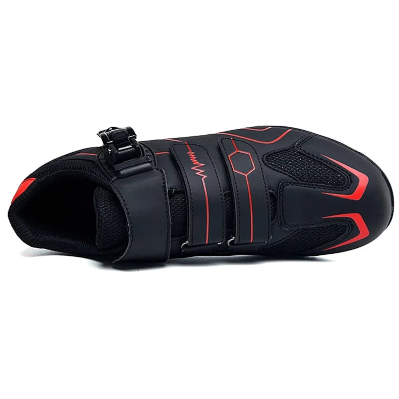 Men Cycling Shoes Flat Pedal MTB Shoes Non-slip Rubber Speed Road Bike Sneakers Women Racing Cleatless Mountain Bicycle Footwear