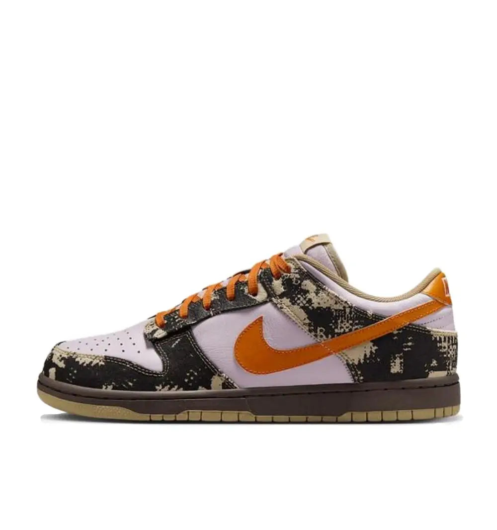 Nike Dunk Low Burgundy Slip-Resistant Durable Retro Low-Top Sneakers Unisex Style HQ1965-600