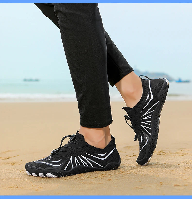 2025 New Quick-Drying Non-Slip Water Shoes for Men and Women Couples, Suitable for Outdoor Beach and Indoor Fitness