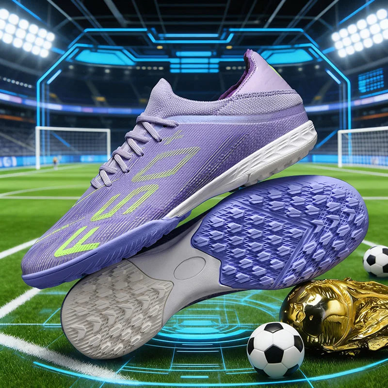 Ultralight Outdoor Sport Men's Soccer Shoes Training Football Sneakers for Youth Turf Soccer Cleats Cleats Non-Slip