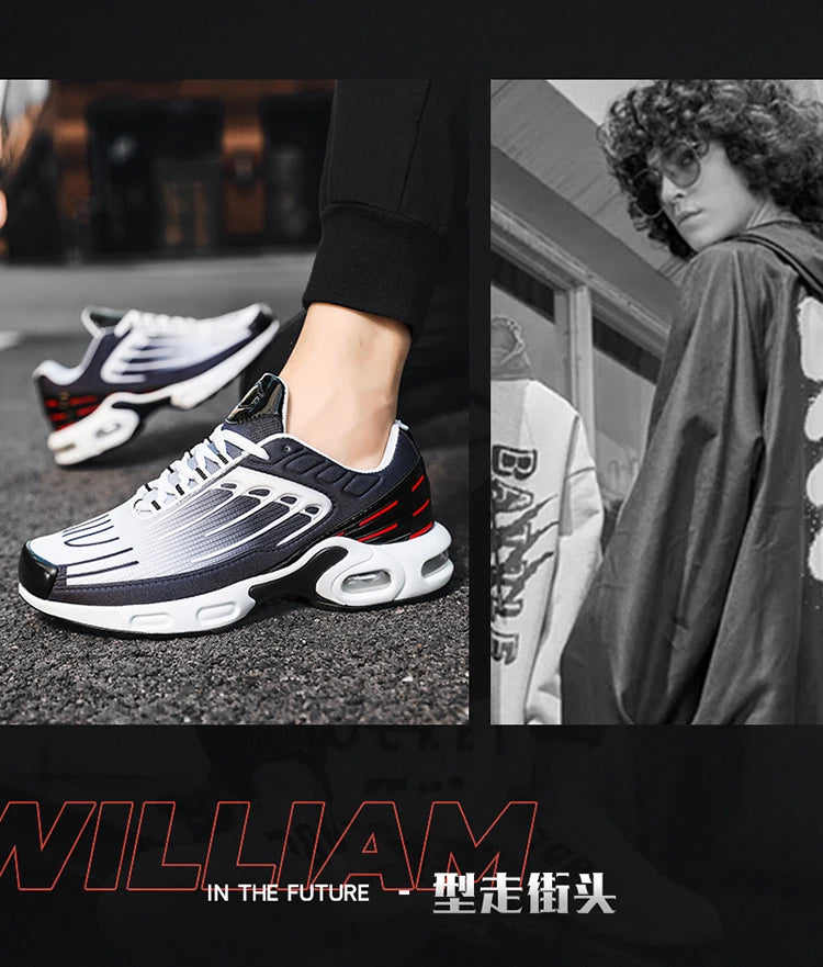 VIPOL High-quality sports, casual and trendy shoes, air-cushioned sports shoes, men's running shoes