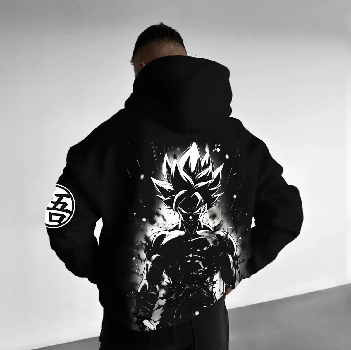 Nová mikina s kapucí 2026 s potiskem Anime Dragon Ball, pánská a dámská mikina s kapucí, pánský top, sportovní mikina s kapucí Harajuku Y2K
