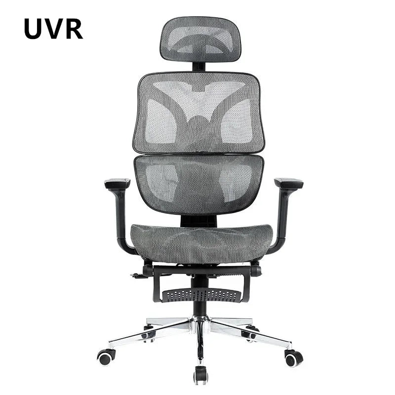 UVR Ergonomic Gaming Chair Office Chair with Reclining Backrest, Adjustable Lift Swivel Computer Gaming Chair with Armrests and Mesh Design