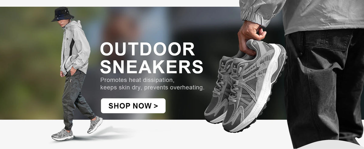 Baasploa New Men Running Shoes Outdoor Casual Lightweight Breathable Sneakers Male Cushioning Non-Slip Vintage Sports Shoes