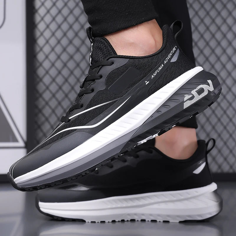 Walking Shoes Men Outdoor Non-slip Good Quality Trendy Flat Wear-Resistant Breathable Sneakers Casual Sport Running Shoes Man