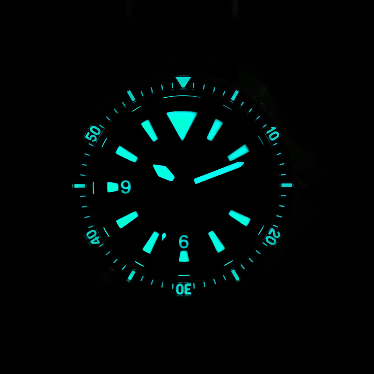 Watchdives WD1980 V3 38mm Men Watch Vintage VH31 Ronda 515 Sweep Seconds Quartz Movement Watches Luminous Sapphire Wristwatch