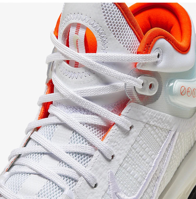 Nike genuine 2024 New Men's Cushioning Breathable Mid-top Basketball Shoes DJ9432-500
