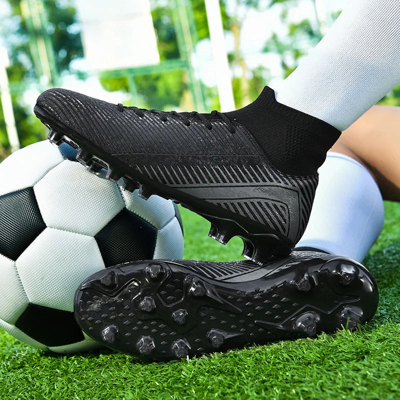 New Men Professional Soccer Shoes Non-slip Football Boots Unisex Breathable Futsal Sports New Cleats Drop Shipping Ultralight