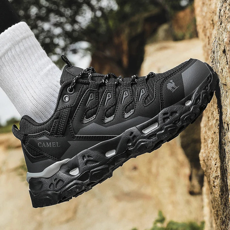 Men Women Hiking Shoes Non-slip Trekking Outdoor Sneakers Sports Shoes Camping Training Jogging Breathable Climbing Trail Shoes