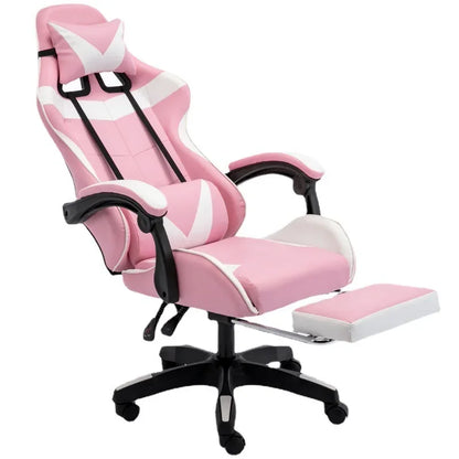 Chaise Gaming Chair Sofa with Bluetooth Speaker, Ergonomic Computer Gaming Chair, Office Chair with Adjustable Height, Reclining Gamer Chair
