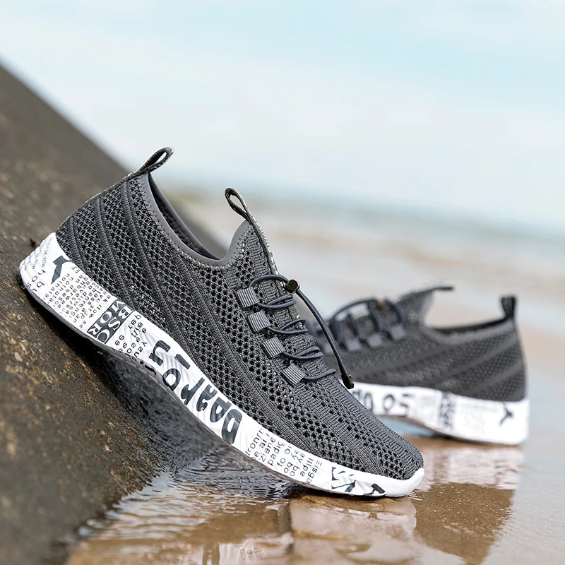 Men Women Aqua Shoes Wading Water Upstream Outdoor Sports Beach Sneakers Canyoning Camping Amphibious River Tracing Creek