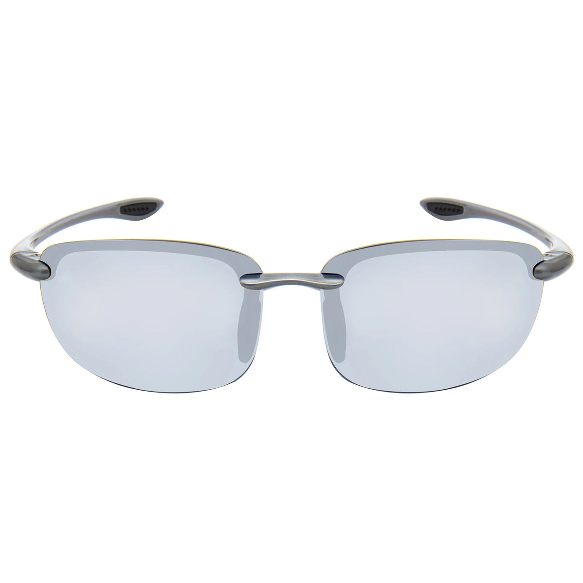 JULI Sports Sunglasses for Men Women TR90 Rimless Frame UV400 Protection for Cycling Running Fishing Baseball Driving 8001