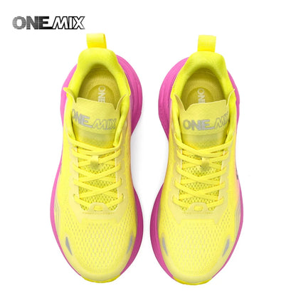 ONEMIX 2026 New cushion Running Shoes Women and Men light Fashion outdoor Sneakers Road Sports Shoes training jogging fitness