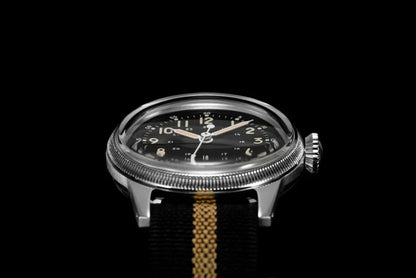 RDUNAE RA05 Vintage Military Watch 2035 Movement Quartz K1 Mineral Glass Crystal Stainless Steel Luminous Waterproof Men Watches