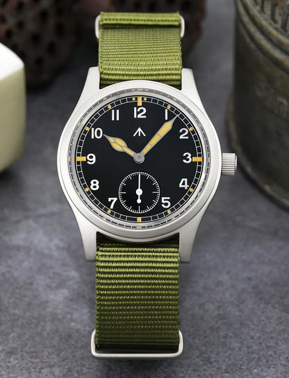 Militado D12 Quartz Watch Men VD78 Movement Domed Sapphire Crystal V2 Clear AR Coating Wristwatch 10Bar Water Resistance Watches