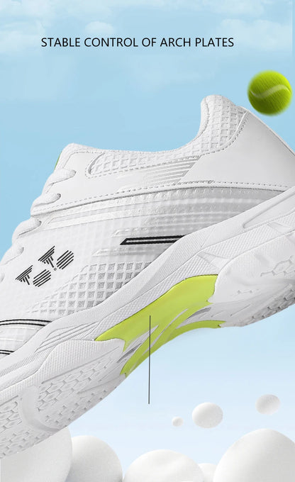 New Professional Badminton Shoes Sneakers Mens Breathable Anti-slip Tennis Sport Shoes for Men Women Training Sneakers