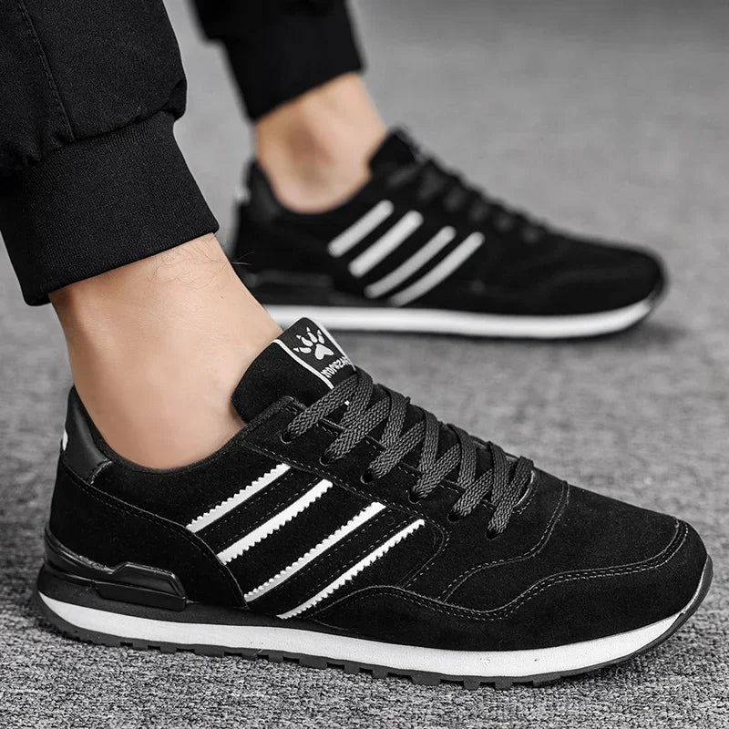 2025 New High Quality Men's Sneakers, Leather Casual Shoes, Autumn Breathable Men Shoes, Male Flat Shoe, Men's Casual Shoes