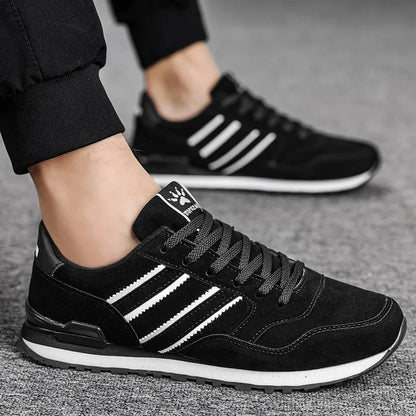 2025 New High Quality Men's Sneakers, Leather Casual Shoes, Autumn Breathable Men Shoes, Male Flat Shoe, Men's Casual Shoes