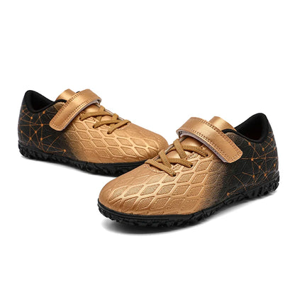 New Men Soccer Shoes Girls Cleats Outdoor Match Training Sport Football Boots Long Spikes Comfortable Breathable Boys Non Slip