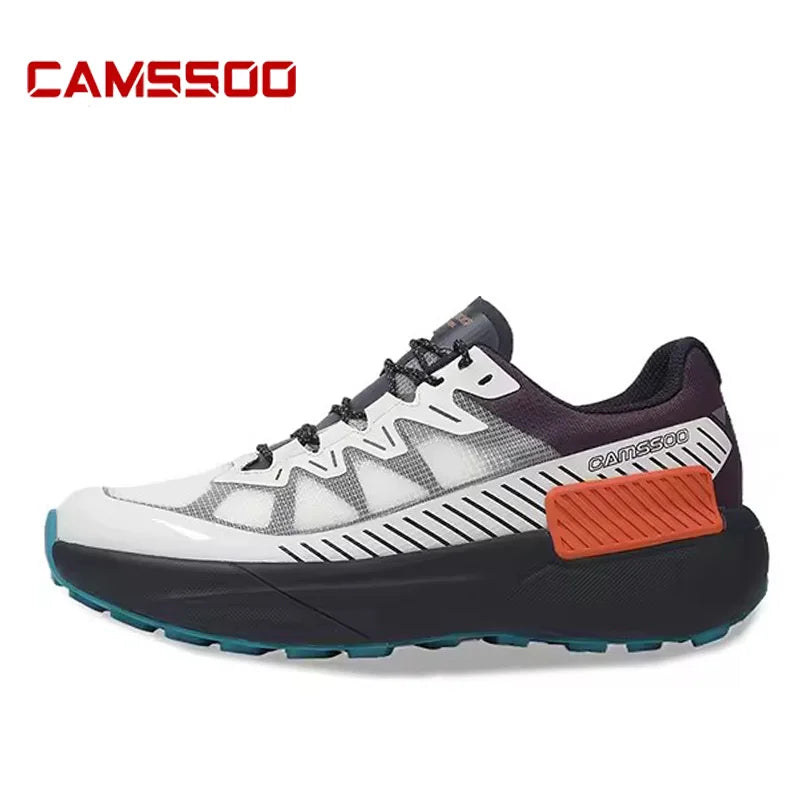 Pánské turistické boty CAMSSOO na léto, prodyšné neklouzavé běžecké boty na cestování, outdoorové sporty, s tlumením, ležérní kotníkové boty do terénu