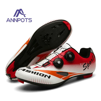 2023 New Road Bicycle Shoes Men Cycling Sneakers MTB Cleats Route Cleat Dirt Bike Speed Flat Sports Racing Women SPD Pedal Shoes