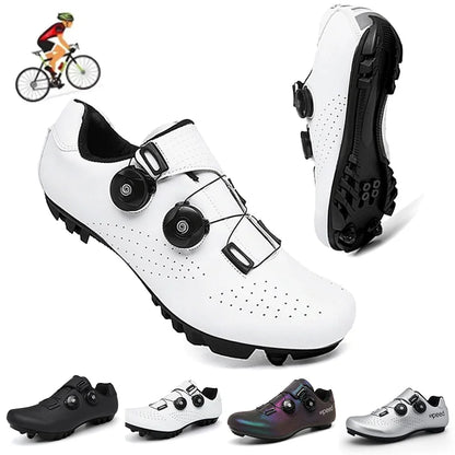 Men Cycling Shoes Suitable for Mountain Sports Pedal Self-Locking Women MTB Cycling Shoes Breathable Cycling Shoes